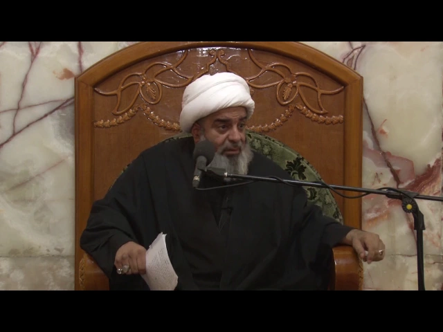 ⁣سماحة الشيخ محمد السند ـ درس العقائد 5 ربيع الأول 1438