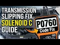 What Is P0760 Obd2 Error Code - Shift Solenoid C Malfunction Guide