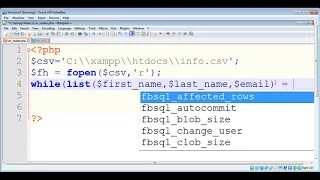 How to Read a CSV File in PHP