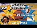 Toledo vs Bowling Green 2024 FREE College Basketball Picks and Predictions on NCAAB Betting