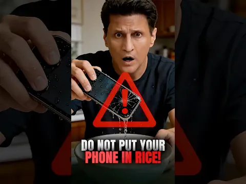 Stop Putting Your Phone in Rice!