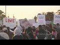 Protests grow over federal agents in the Bay Area