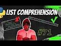 Python from Scratch 71 List Comprehensions