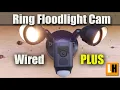 Ring Floodlight Cam Wired Plus - Unboxing Features Setup Installation
