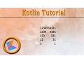 Kotlin Tutorial 18 For loop Patterns Program