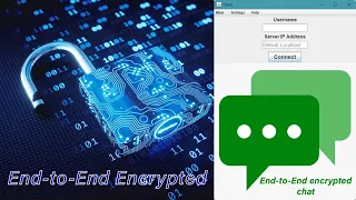 Creating an End-to-End encrypted Java Client-Server Chat application