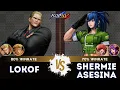 KOF XV🎞️LOKOF (Geese/Ryo/Benimaru) vs SHERMIE ASESINA (Leona/Shermie/Athena) 🎞️FT 10 - Part 1