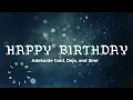 Happy Birthday - Adekunle Gold, Deja and Simi (lyrics/lyrics video) #happybirthday #birthdaysong