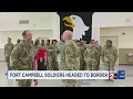 More Fort Campbell soldiers deployed to southern border