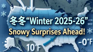 Winter 2025 26 Snowy Surprises Ahead WinterForecast SnowOutlook ColdWinter 