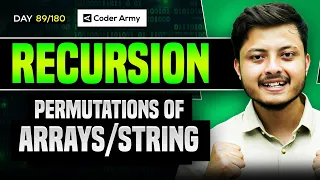 Lecture 64 Permutation of Arrays and Strings