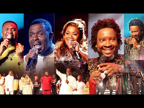 Download MP3 Watch how Sonnie Badu, Piesie Esther, Joe Mettle, Nacee Powerful ministration at Rhythms Of Africa