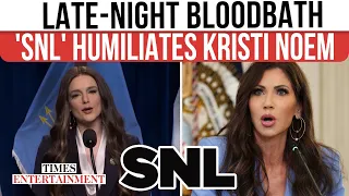 SNL Roast Turns SAVAGE Late-Night Show MOCKS Kristi Noem s DHS Exit In Brutal Cold Open