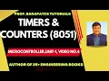 TIMERS COUNTERS 8051