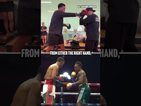 David Benavidez passing on his knowledge at Harvard Boxing Club 🎓