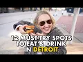 12 Must-Try Spots to Eat and Drink in Detroit