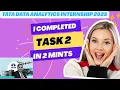 Task 2 Submission Tata Data Analytics Internship 2025 Gemini AI ChatGPT Report Study Planet