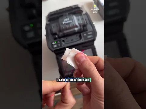 Begini cara teknisi menyambung kabel internet 🤯
