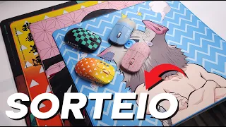 SUPER UNBOXING S0RTEIO combo MOUSE MOUSEPAD DemonSlayer