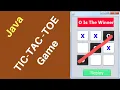 Creating Tic Tac Toe Game with Java