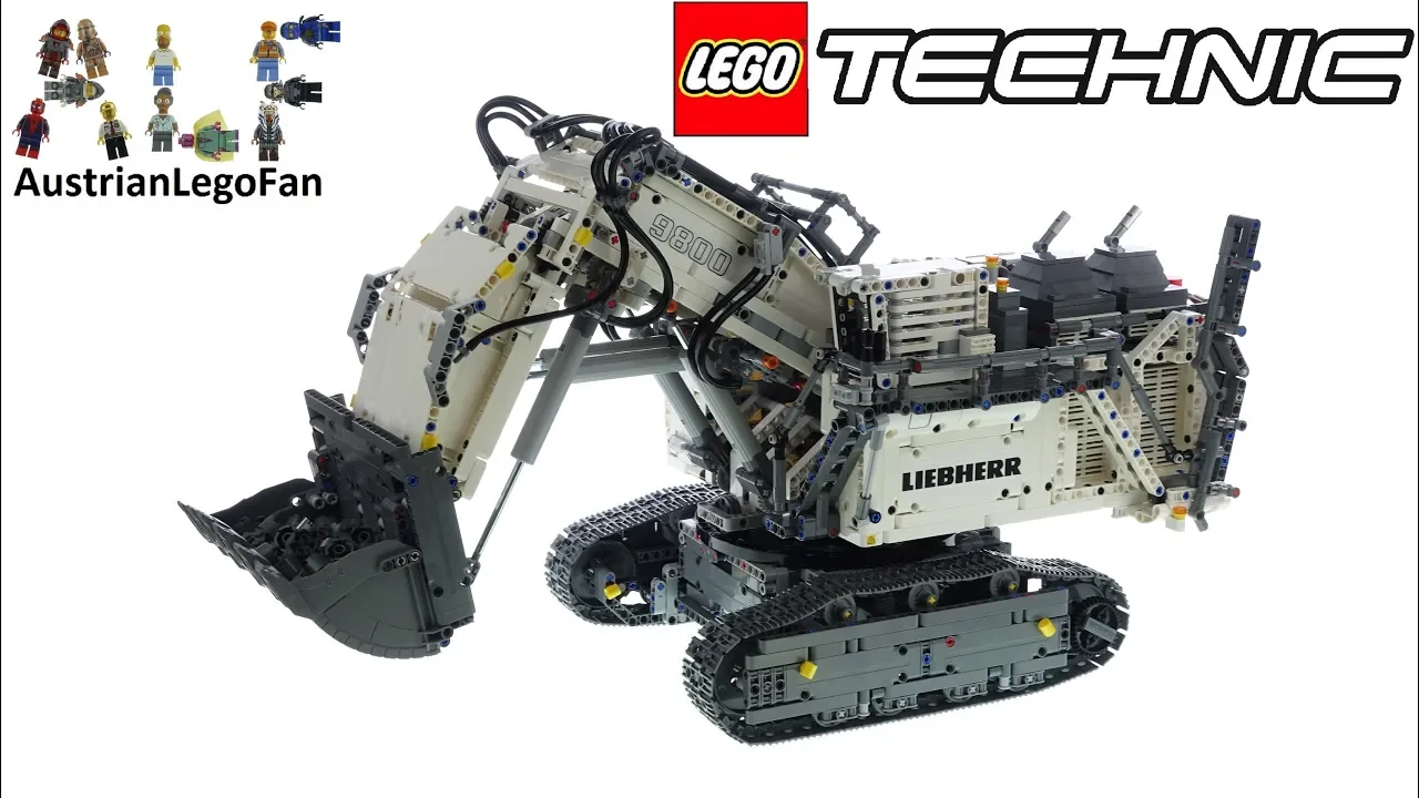 LEGO Technic 42108 Mobile Crane - Lego Speed Build Review