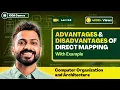 L-3 9 Advantages and Disadvantages of Direct Mapping Cache Mapping Computer Organisation