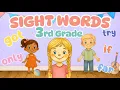 Sight words Grade 3 Dolch list Read by a Child - Educational