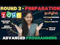 ZOHO ROUND 3 - Advanced Programming ZOHO IT Jobs for Freshers Exp Tech with Ramya