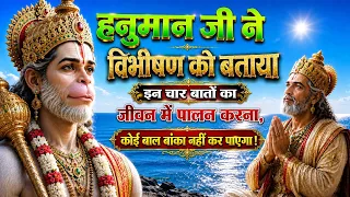 हनुमान जी ने विभीषण को बताया, इन चार बातों का जीवन में पालन करना कोई वाले बांका नहीं कर पाएगा!