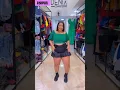 Lagu Plus size mini skirt,leather skirt #fashion #model