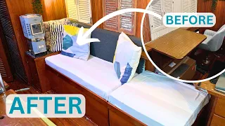 Boat Saloon Overhaul BEFORE vs AFTER [EP 220]