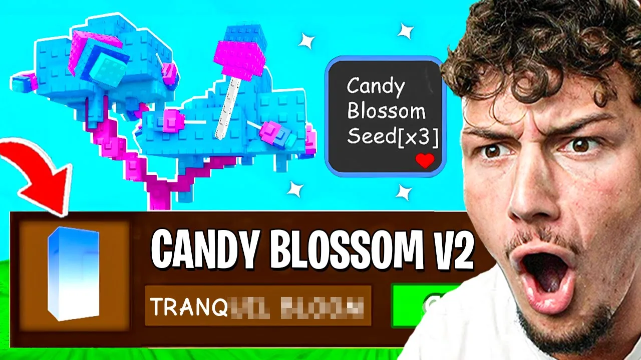 ZÍSKAL JSEM NOVOU ADMIN CANDY BLOSSOM V GROW A GARDEN!