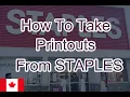 How to Print at Staples Using Email - No USB Needed Canada