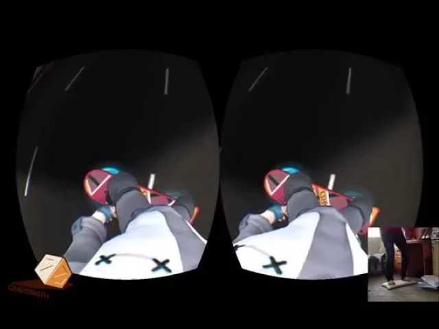 Hoverboard Simulator Footage