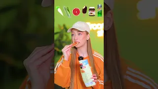 ايموجي الغذاء تحدي Shorts Asmr 
