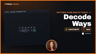 Decode Ways - LeetCode 91 Knapsack Counting DP Java