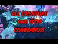 HOW TO SPAWN IN ALL NEW ITEMS AND CREATURES COMMAND SPAWN CODES ARK GENESIS