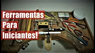 Kit De Ferramentas Básicas Para Iniciantes da Joalheria  - Série Iniciando na Joalheria.