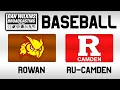 Rowan Profs Rutgers-Camden Scarlet Raptors Baseball 26
