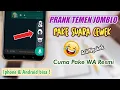 Download Lagu Cuma Pake WA Original | CARA MENGUBAH SUARA VOICE NOTE COWOK MENJADI CEWEK  - Molukukus Tutorial