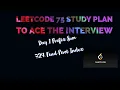 Leetcode 75 Study Plan To Ace The Interview Day - 1 724 Find Pivot Index