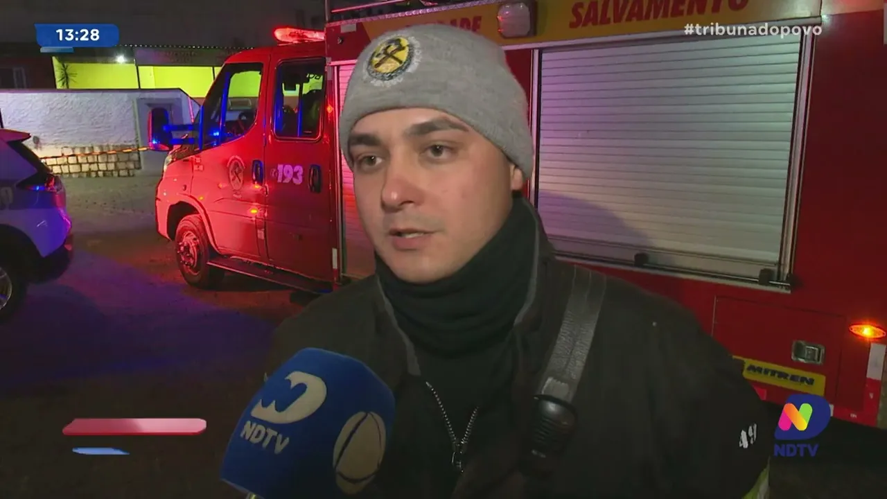 Joinville: acidente tranca acesso principal à Zona Sul e mobiliza equipes de salvamento