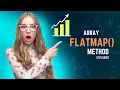 Array flatMap explained javascript flatmap method how to use flatmap method syntax usage