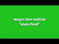 Download Lagu Megan Thee Stallion - Shots Fired (Lyric Video)