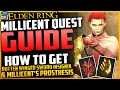 Elden Ring Millicent Complete Quest Guide - How To Get Rotten Winged Sword Millicent s Prosthesis