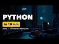 Python in 10 Minutes - The Only Beginner Tutorial You Need 2026