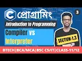 Compiler vs Interpreter C Language Tutorial For Beginners in Bangla C Programming Tutorial Bangla