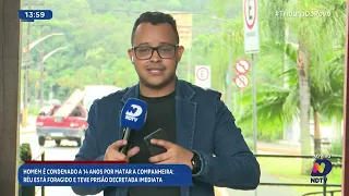 Júri em Garuva condena homem a 14 anos por matar ex-companheira a facadas