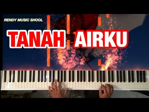 Download MP3 Tanah Airku - Tutorial Piano instrumental Lagu Nasional