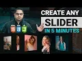 Tutorial Create any Responsive Touch Slider Carousel Using HTML CSS Java script in 5 Minutes